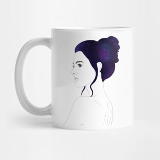 Galaxy Girl Mug